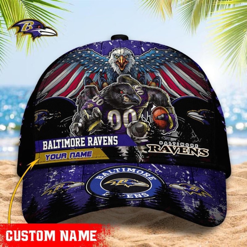 Baltimore Ravens Personalized Classic Cap