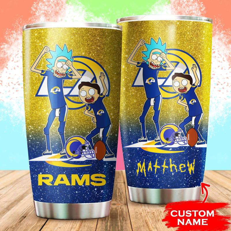 Los Angeles Rams Personalized Tumbler