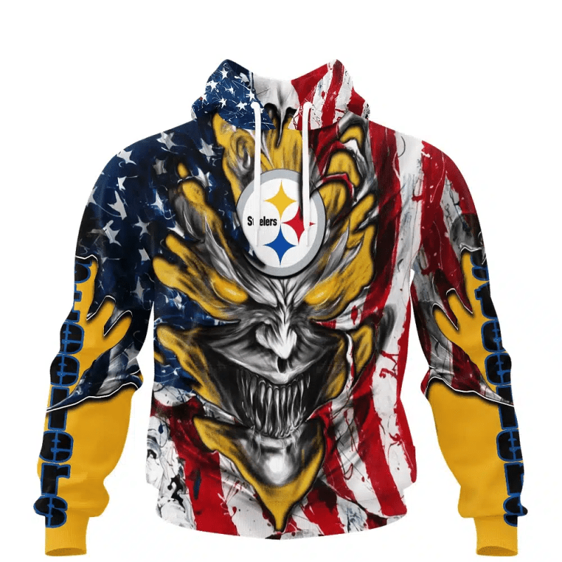 Pittsburgh Steelers All Over Hoodie