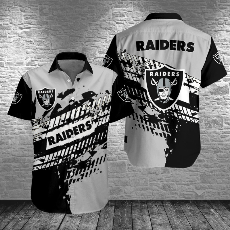 Las Vegas Raiders Button Shirt Size Chart