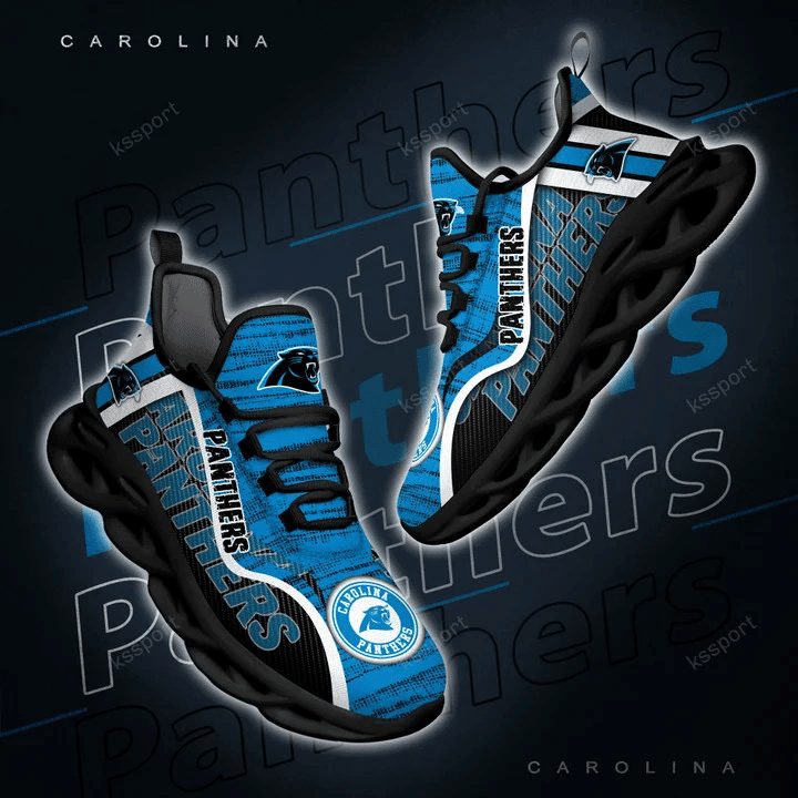 Panthers Yezy Running Sneakers