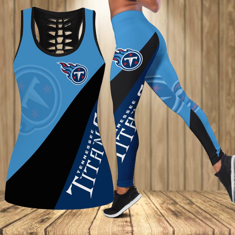 Tennessee Titans Combo Tank Top And Leggings
