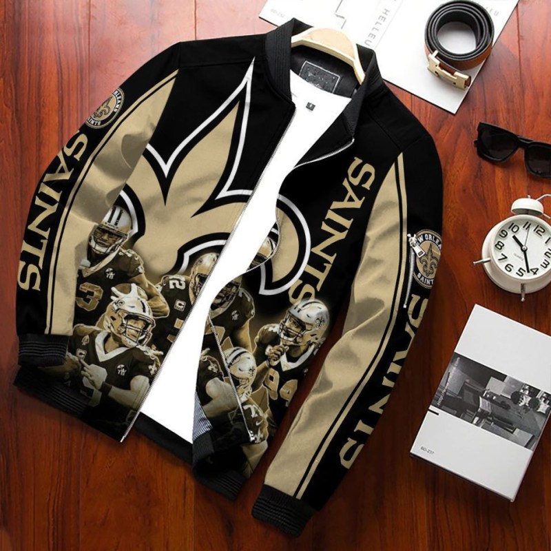 New Orleans Saints Bomber Jacket