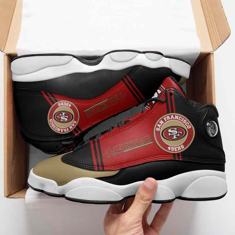 San Francisco 49ers Air JD13 Sneakers