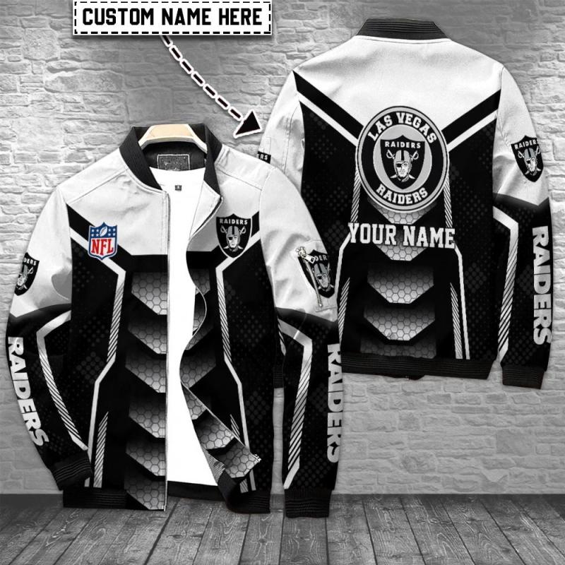 Las Vegas Raiders Bomber Jacket