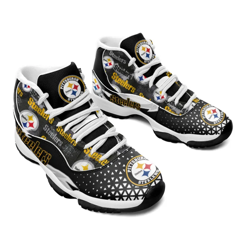 Pittsburgh Steelers AJD11 Sneakers Side View