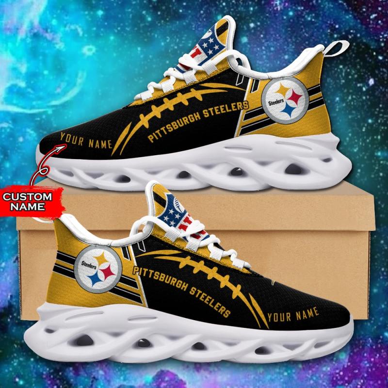 Pittsburgh Steelers Personalized Sneakers