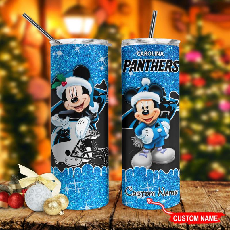 Carolina Panthers Tumbler Front View