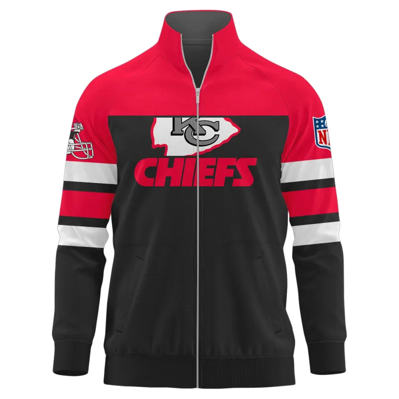 Kansas City Chiefs Stand Collar Jacket - Side view