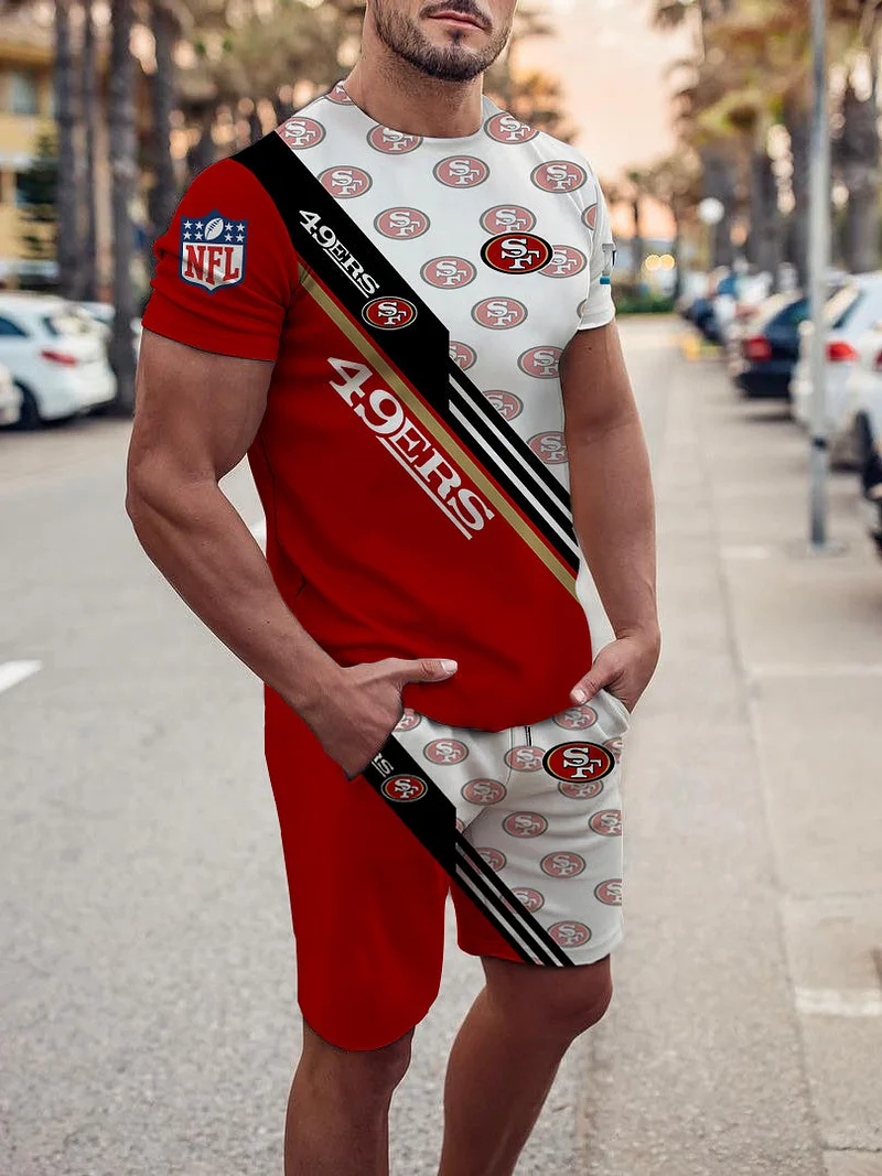 San Francisco 49ers T-shirt and Shorts