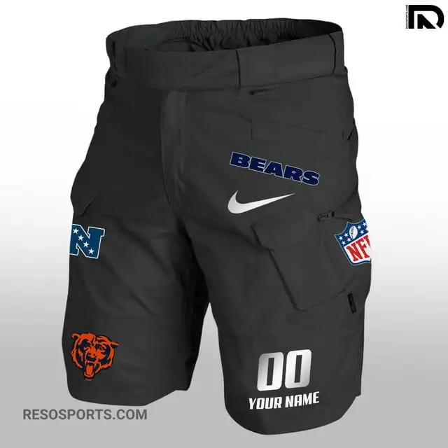 Chicago Bears Front Pockets Men Shorts