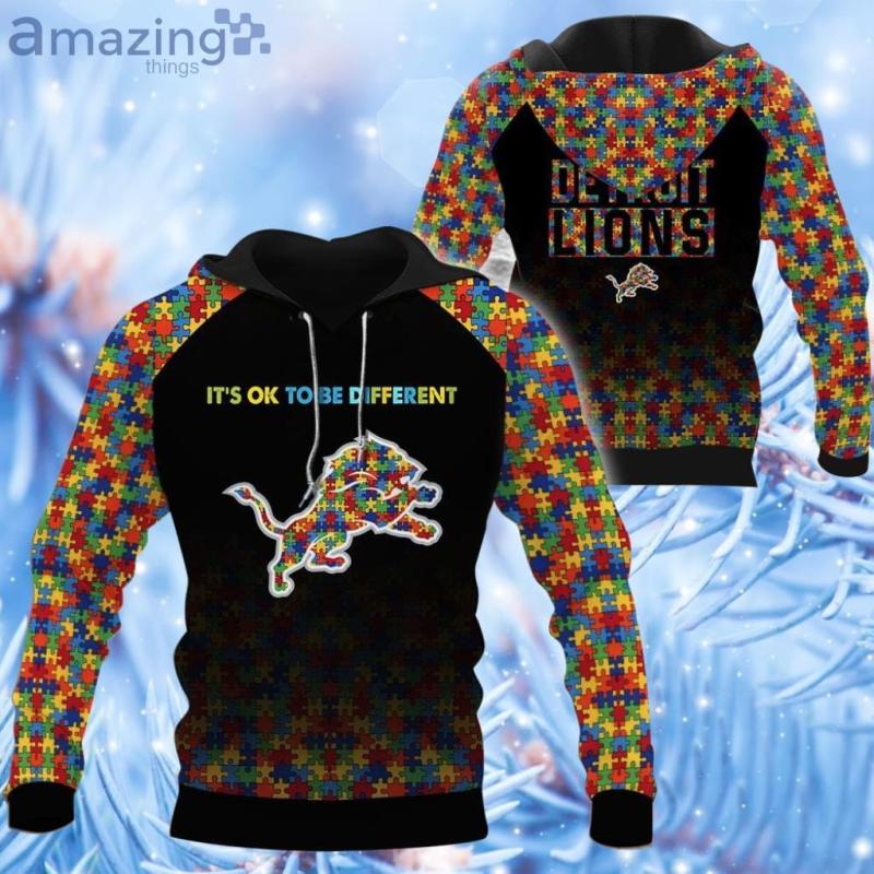 Detroit Lions All Over Printed Hoodie
