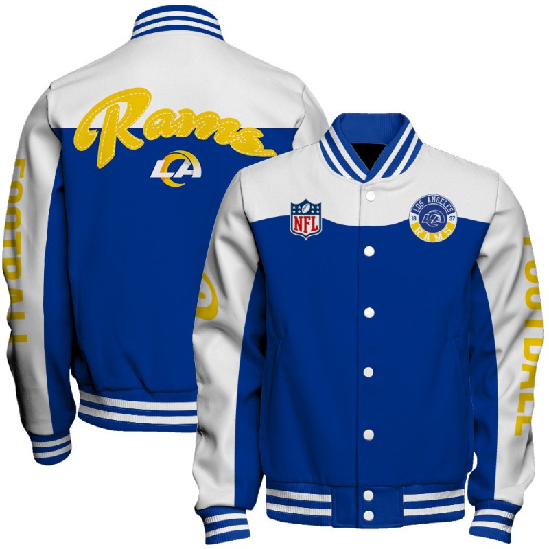 Los Angeles Rams Unisex Athletic Legacy Varsity Jacket
