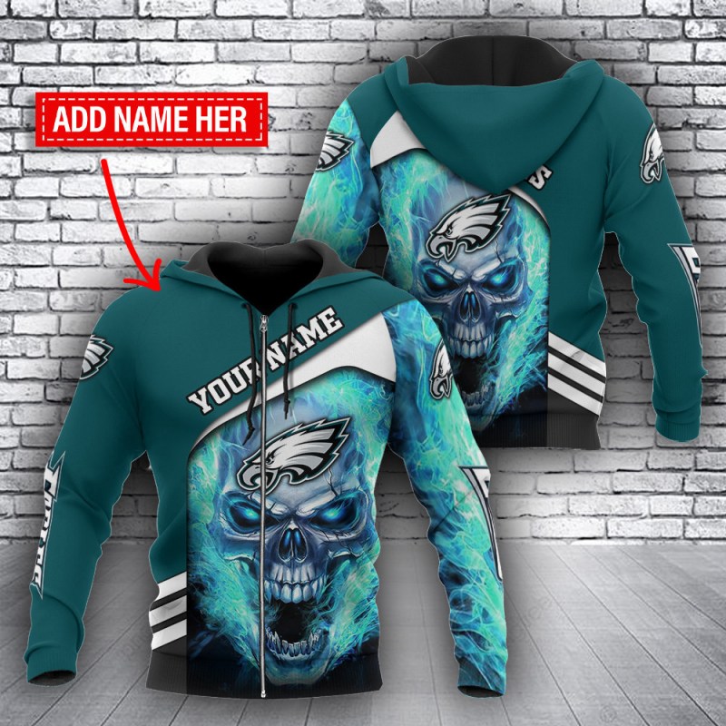 Philadelphia Eagles Personalized Hoodie Design