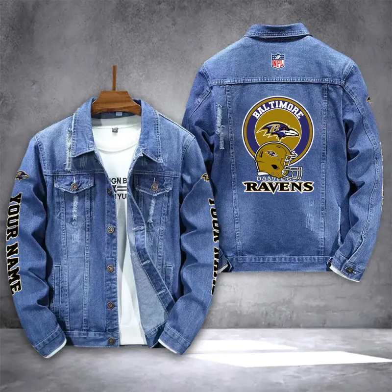 Baltimore Ravens Denim Jacket