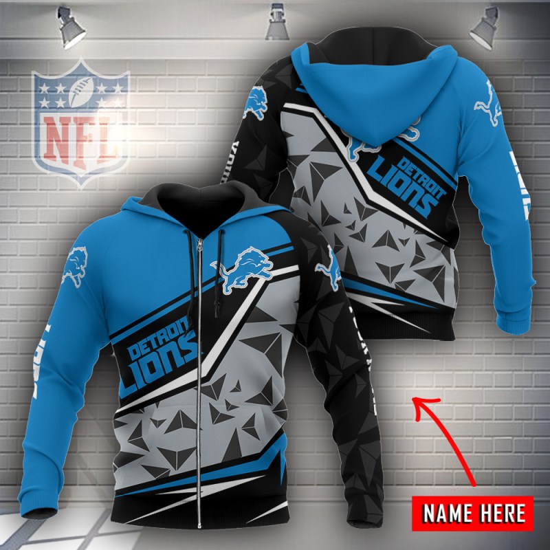 Detroit Lions Personalized Hoodie