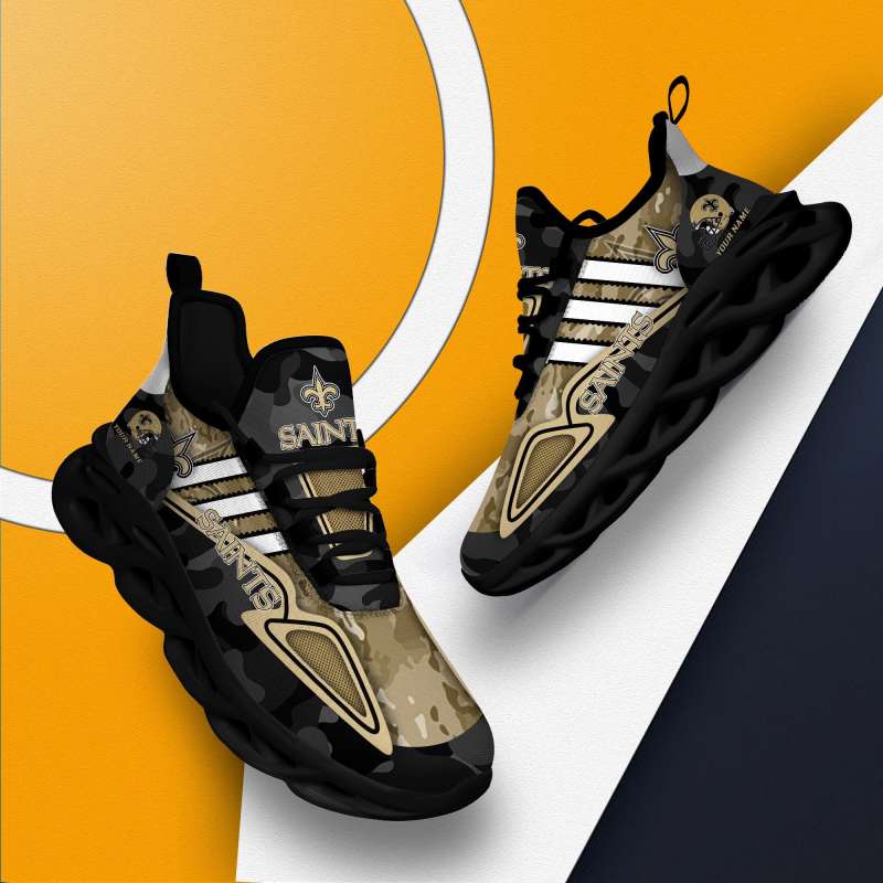 New Orleans Saints Personalized Yezy Running Sneakers