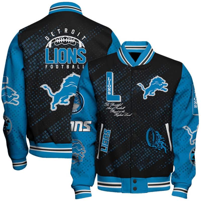 Detroit Lions Varsity Jacket