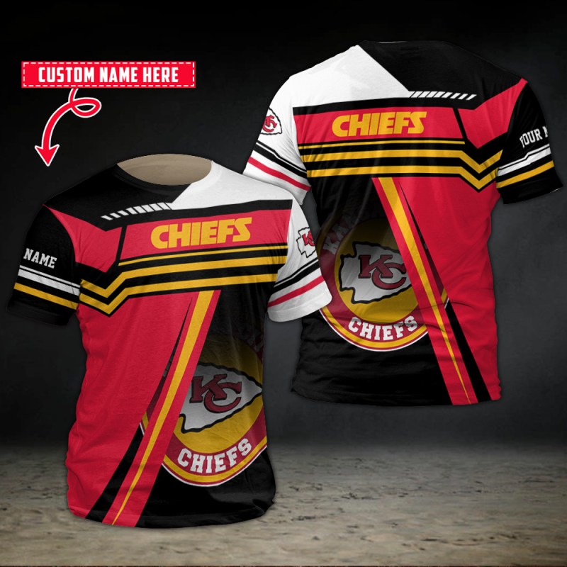 Kansas City Chiefs Personalized T-Shirt