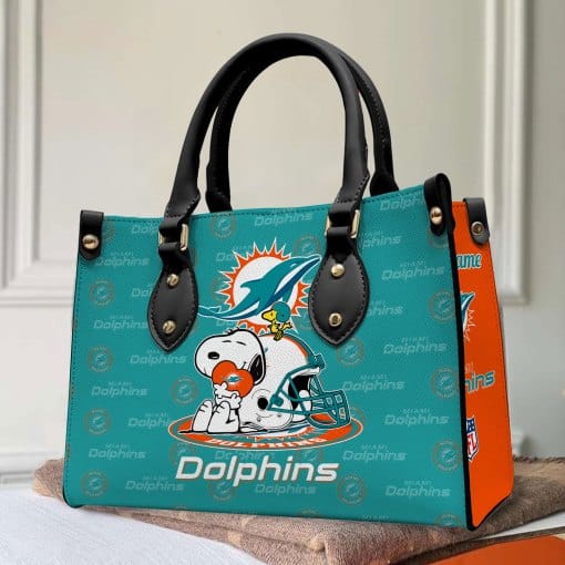 Miami Dolphins Hand Bag Mockup 3
