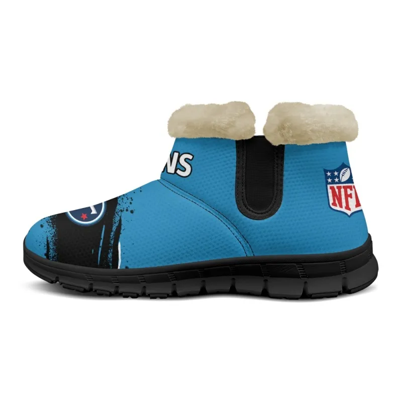 Tennessee Titans Comfy Winter Snow Boots Image 4