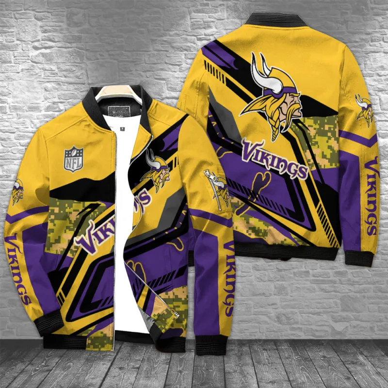Minnesota Vikings Bomber Jacket