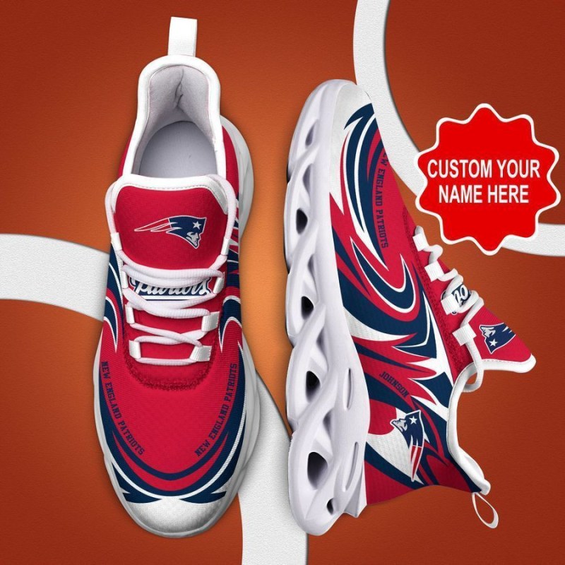New England Patriots Yezy Running Sneakers