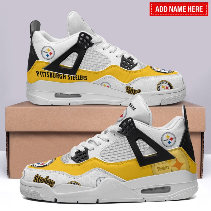 Pittsburgh Steelers AJ4 Sneakers 1