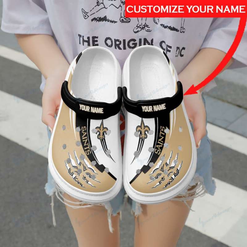 New Orleans Saints Personalized Limited Clog