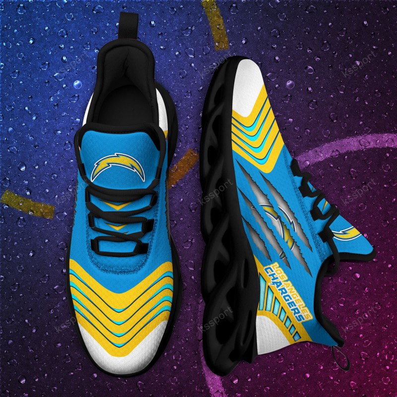 Los Angeles Chargers Sneakers from above