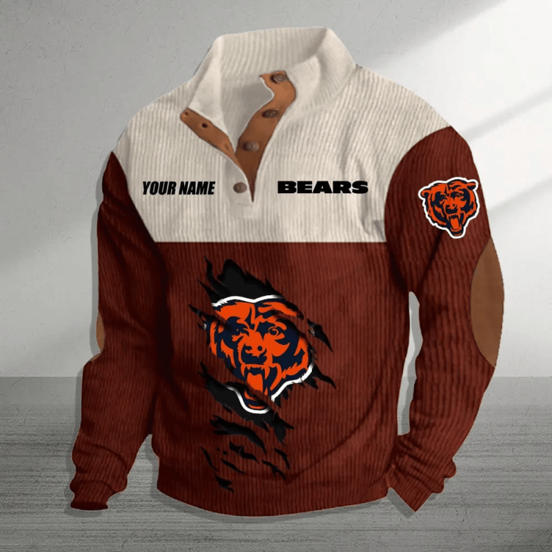 Chicago Bears Stylish Sweatshirt Back View