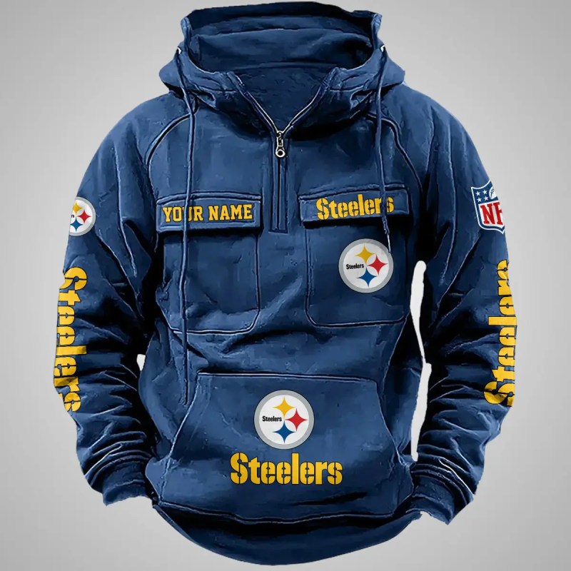 Pittsburgh Steelers Zip Hoodie