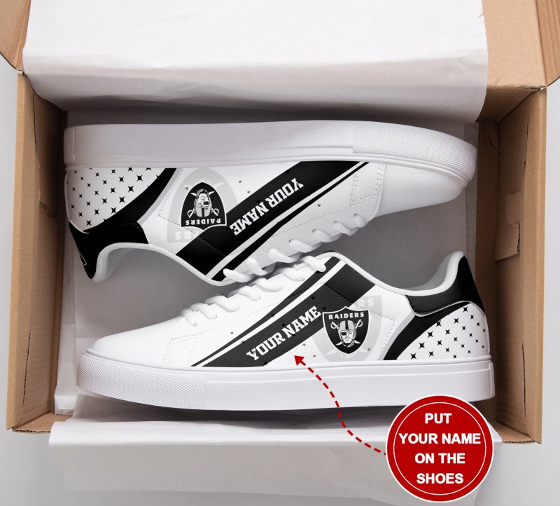 Las Vegas Raiders Personalized SS Custom Sneakers
