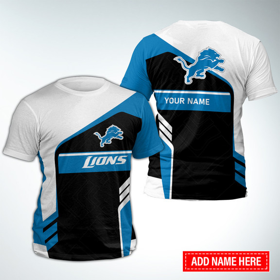 Detroit Lions Personalized T-Shirt