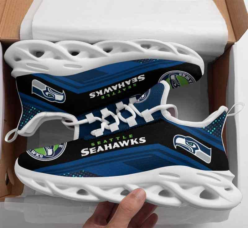 Seattle Seahawks Yezy Running Sneakers