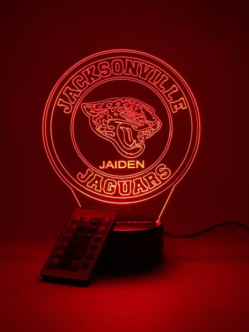 Football Team 3D Lamp for Fans
