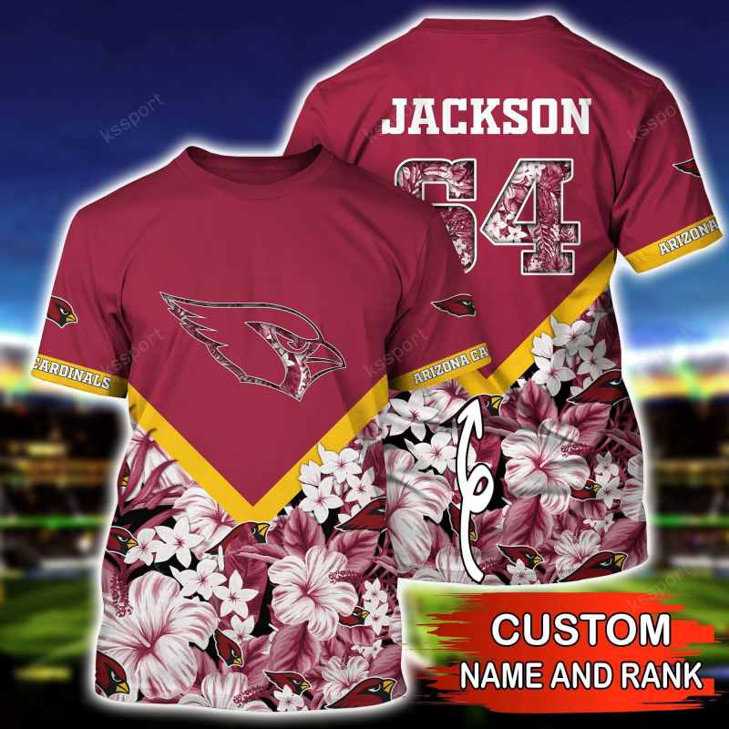 Arizona Cardinals Personalized Shirt and Shorts