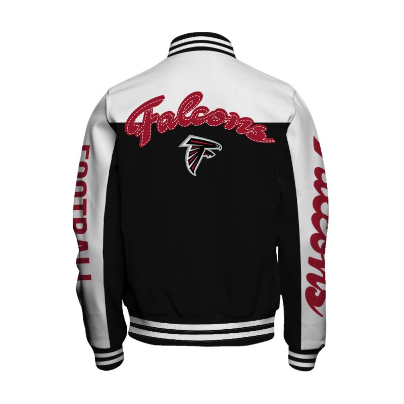 Atlanta Falcons Varsity Jacket - Image 2