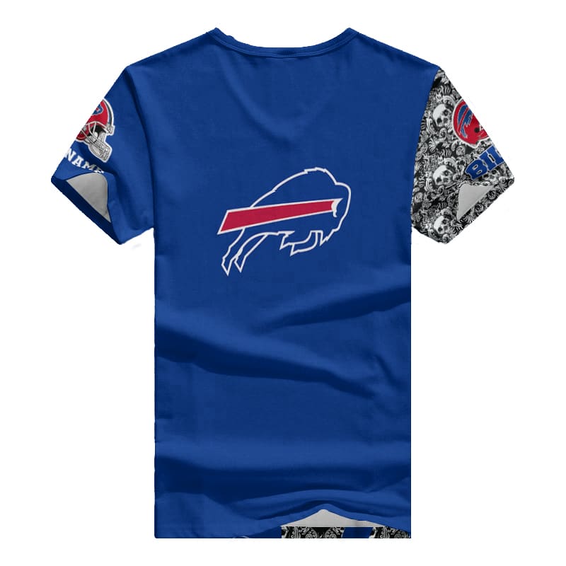Buffalo Bills V-neck T-shirt - Back View
