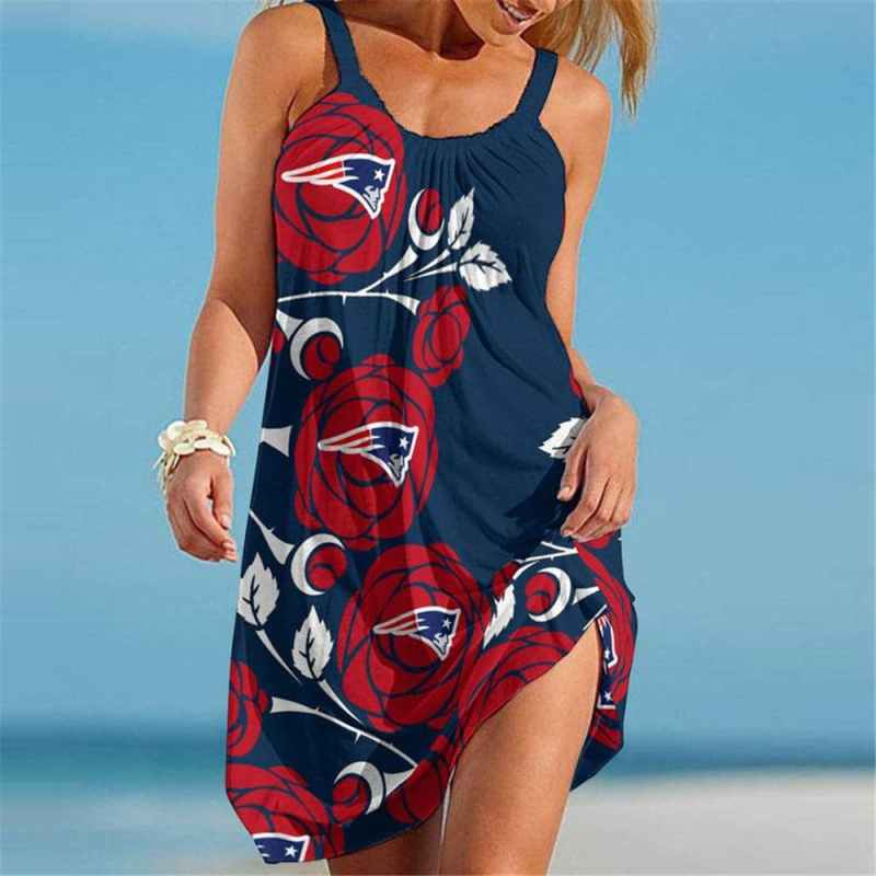 New England Patriots Beach Dress