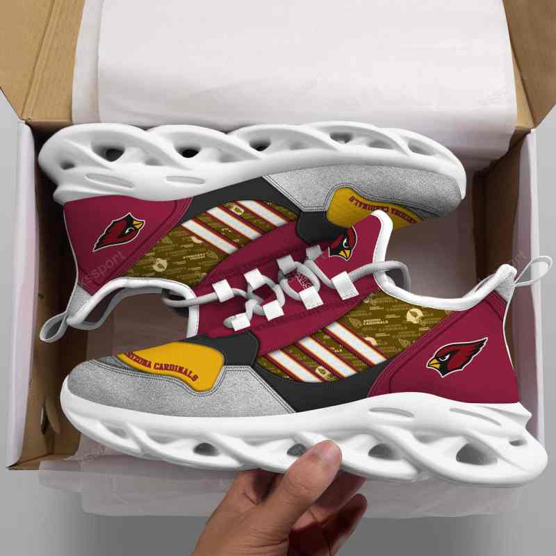 Arizona Cardinals Yezy Running Sneakers Side View