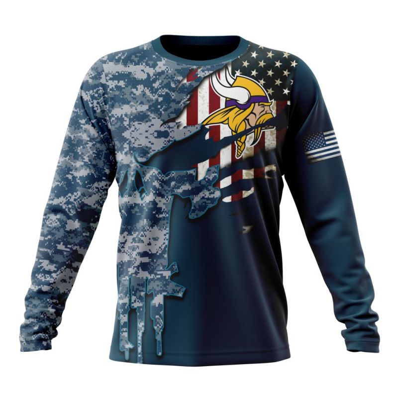 Minnesota Vikings Long Sleeve Front