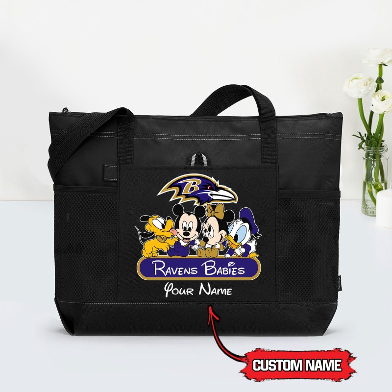 Baltimore Ravens Tote Bag Black