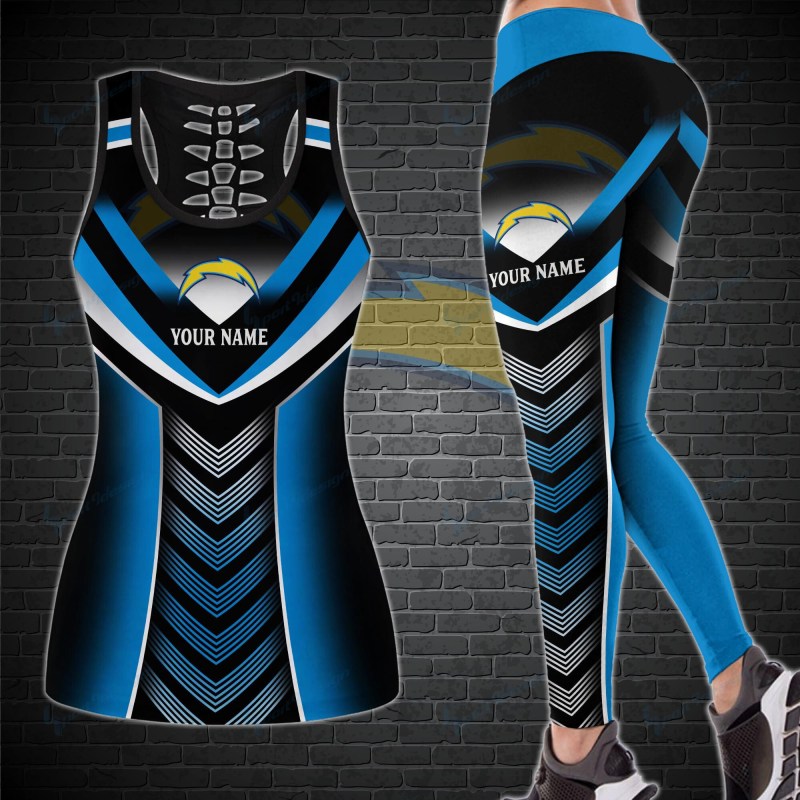 Los Angeles Chargers Personalized Leggings