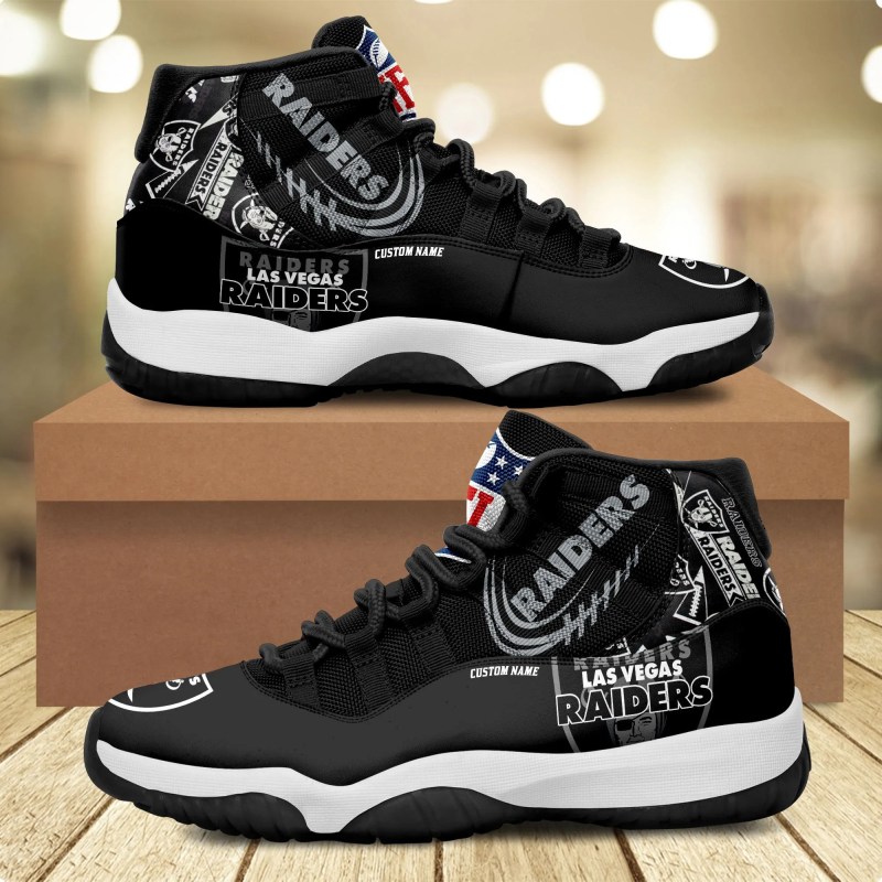 Las Vegas Raiders Personalized AJD11 Sneakers
