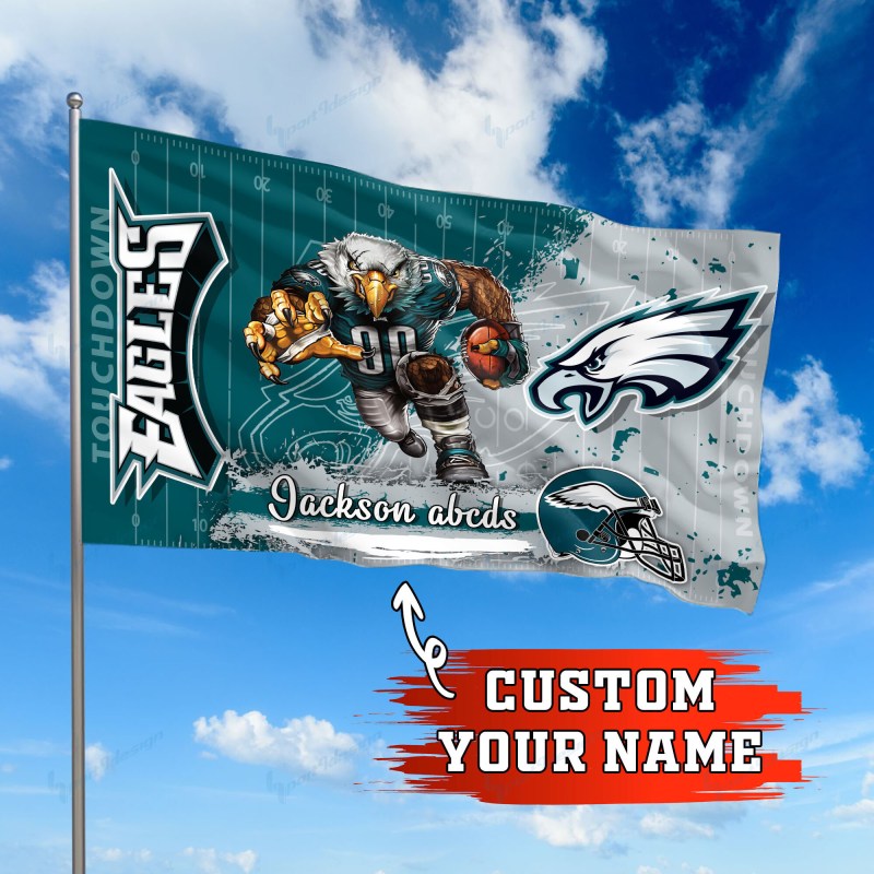 Philadelphia Eagles Personalized Flag