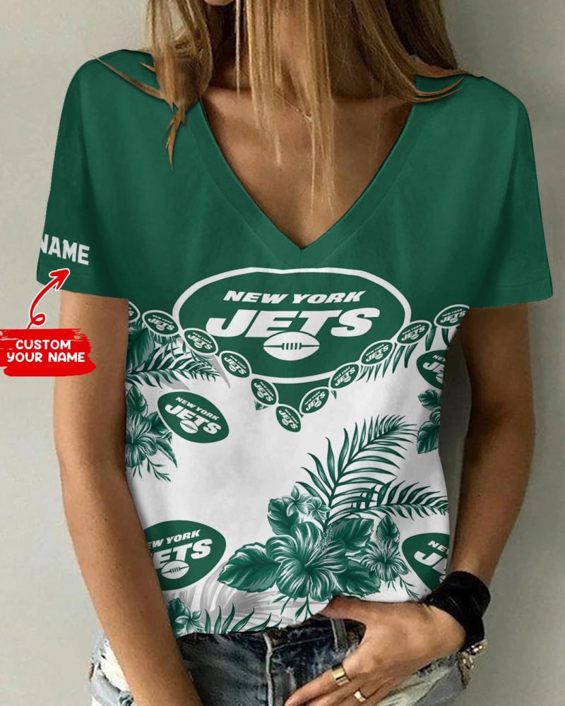 New York Jets Women's T-shirt Size Chart