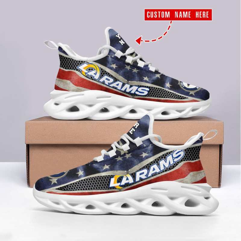 Los Angeles Rams Personalized Sneakers