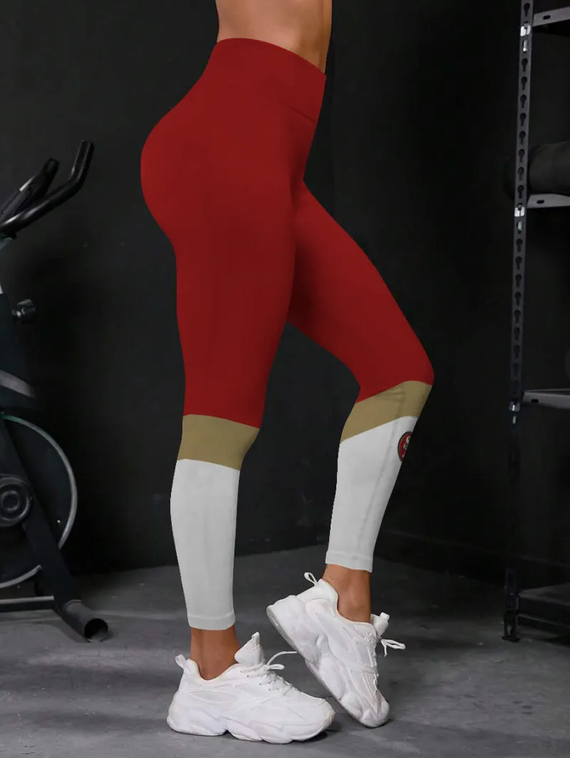 San Francisco 49ers High Waist Leggings