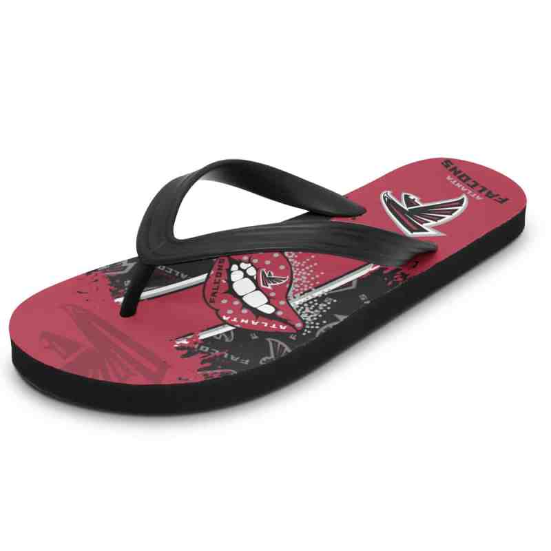 Atlanta Falcons Summer Flip Flop Image 2